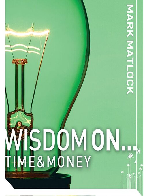 Cover image for Wisdom On .. Time and Money